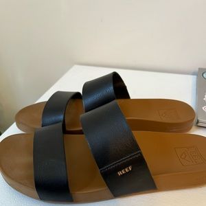 Reef Black Sandals